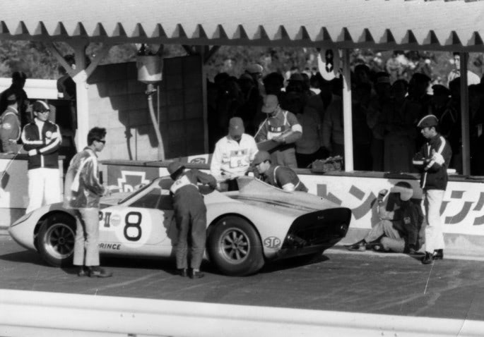 インターアライド製1/24プリンスＲ３８０黄１９６６日本ＧＰ生沢徹　 レジン製 インターアライド製1/24プリンスR380黄1966日本GP生沢徹