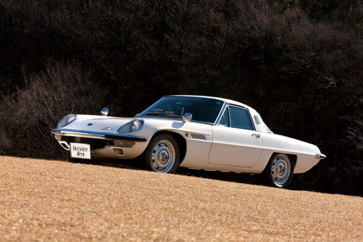NC-300　マツダ コスモスポーツ/マツダ RX-7 限定版画 直筆サイン有 額装済 作家 平右ヱ門 2834914f0f3cbf4b5dc7961e415ee3