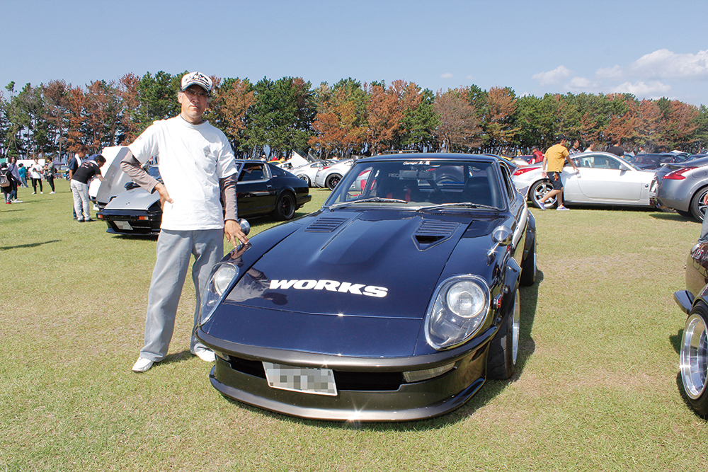 ☆状態良☆【HYS/3rdをセルフカスタム❗】FERGADELIC L❕ IG3387 1/18 TOP SECRET Fairlady Z (RZ34) Red Metallic | LINE UP