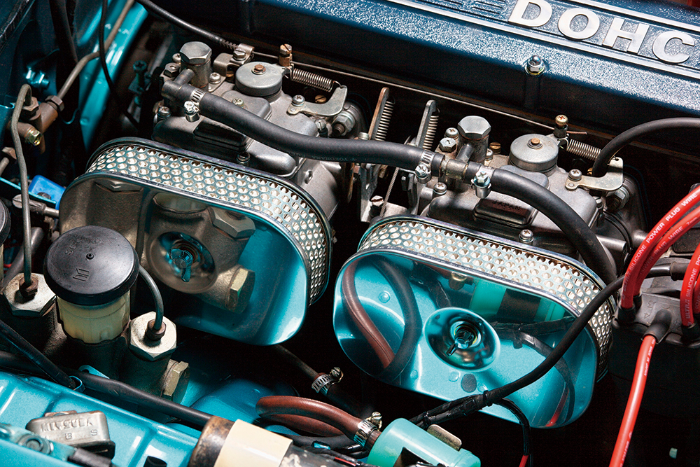 PF60のDOHCに換装して復活へ ジェミニ薄青のベレットGT、再び 73年式