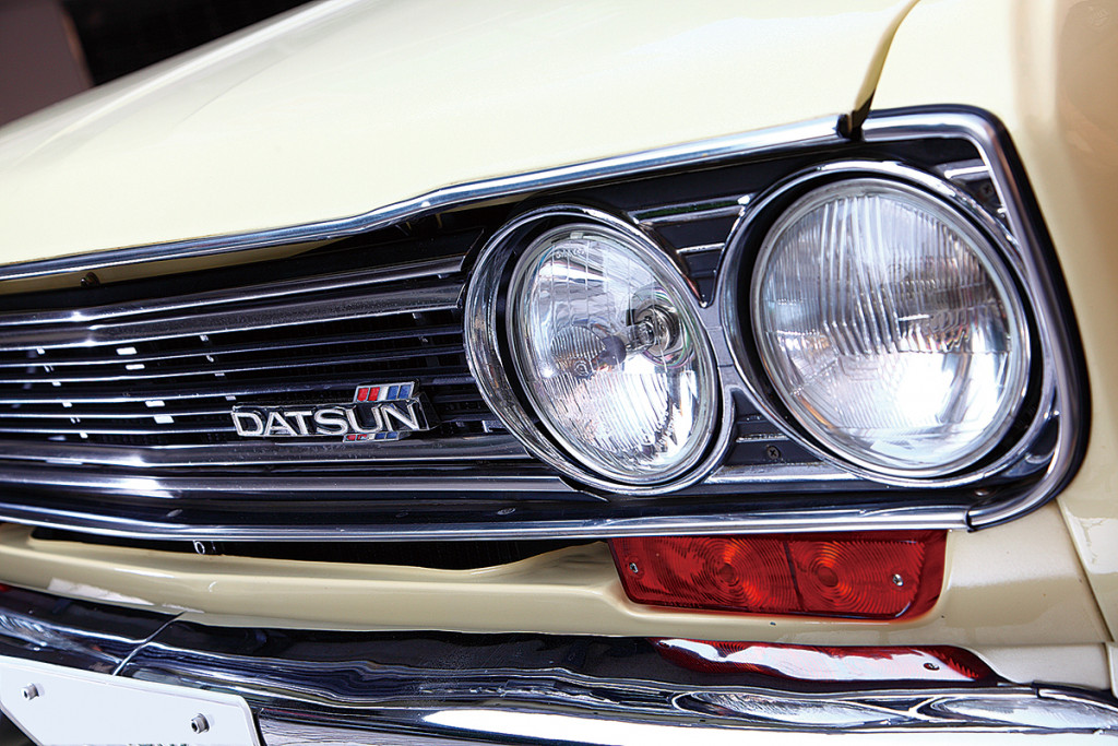 日産ブルーバード510 最終型グリル 510レーサーのDNAを引き継いだストリート仕様の快速ブル｜快適旧車