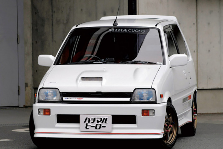 当時物、旧車、ダイハツ、ミラ550cc、TR-XXターボ、L70V、EBエンジン