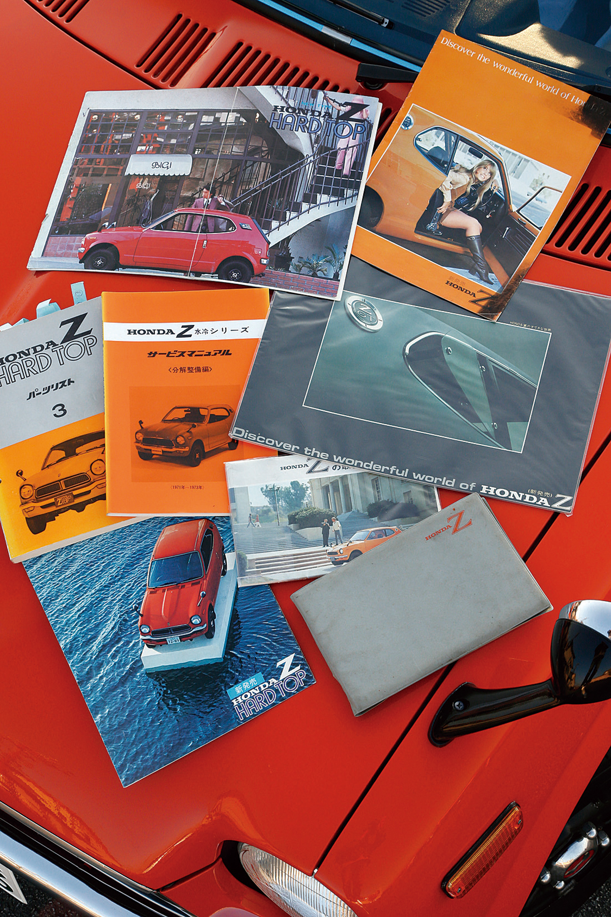 HONDA Z サービスマニュアル（分解整備編）パーツリスト 美品