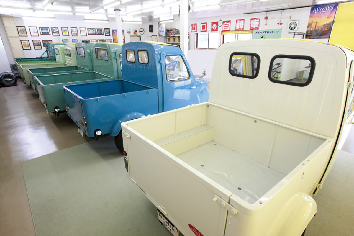 アレ!? このミゼット、映画に登場した車両じゃない？｜歴代ミゼットの