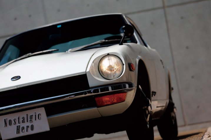 S30Z後期リアゲートガラス 日産フェアレディZ（S30型）後期型純正