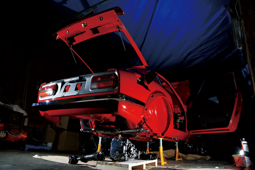 ボディ編05 エクステリアはほぼ完成 足回りを装着すれば着地ok S30zの究極シャコタンを目指せ ノブちゃんs30z製作記 Vol 5 Nosweb Jp 日本の旧車webマガジン ノスウェブドットジェイピー