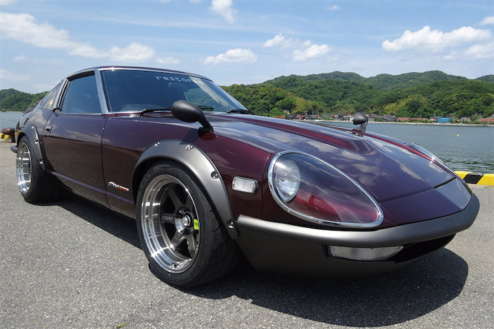 2代目S130Zが初代フェアレディ240ZGルックに!? Gノーズやワンテール