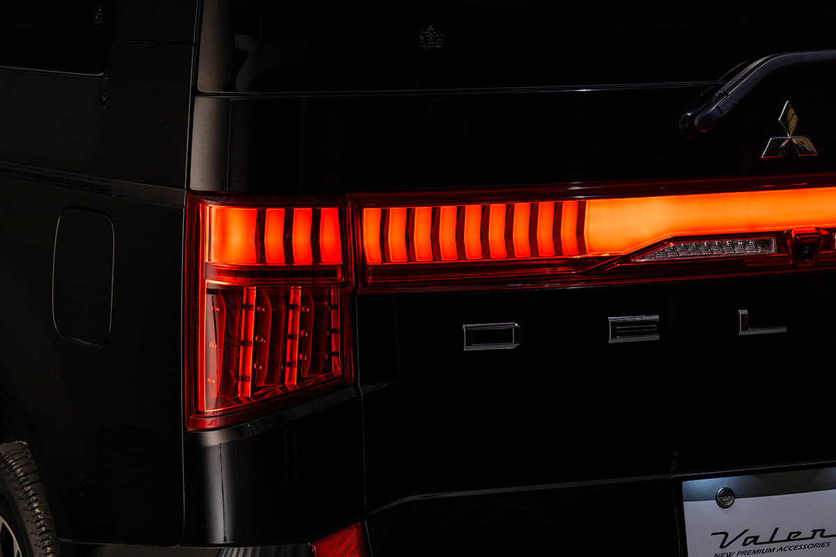 デリカのテールランプに革命！】最新テクノロジーのテールランプが登場