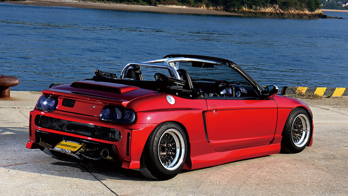 ホンダ　ビート pp1 frpボンネット　バックヤードスペシャル　※引き取り限定 ホンダ ビート pp1 frpボンネット バックヤードスペシャル