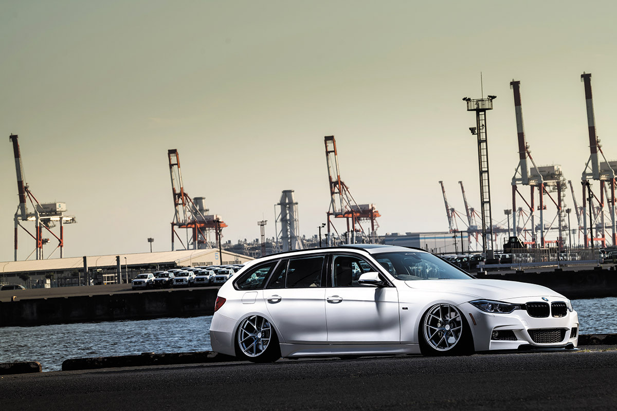 高年式BMWで シンプルグリーンバッグド！ | stancemagazine [スタンス