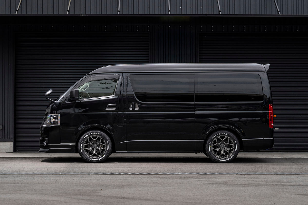 ハイエースで人気のホイールシリーズに新作登場！】バルベロの最新作は