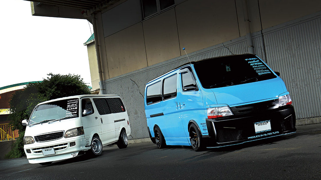 足グルマの箱車2台!!】スーパーカールック＆旧車風ルック！ それぞれの