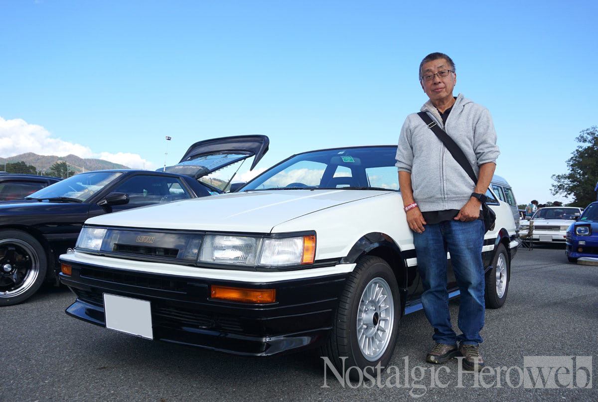 AE86人気は健在【1】今回はトレノよりも参加車両が多いぞカローラ 