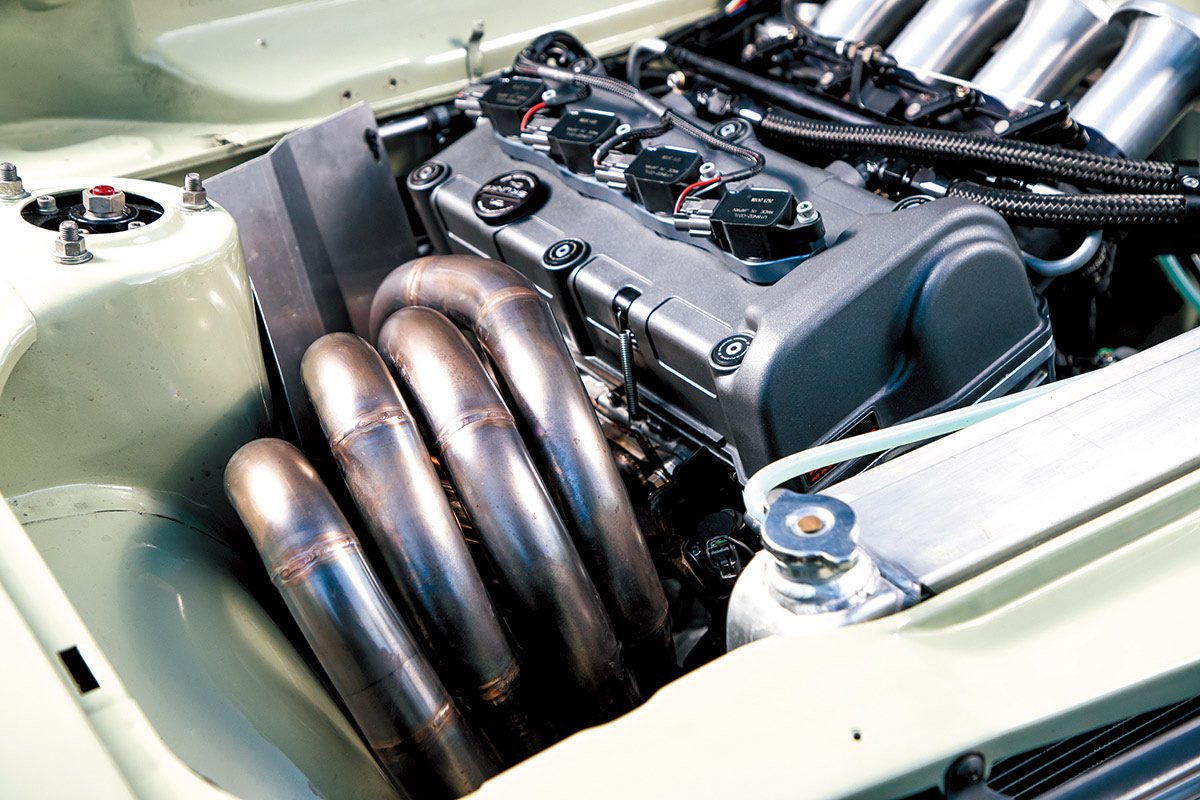 日本初!?】510にK24を積みなされ〜！ K24を縦置きしたエンジンスワップ