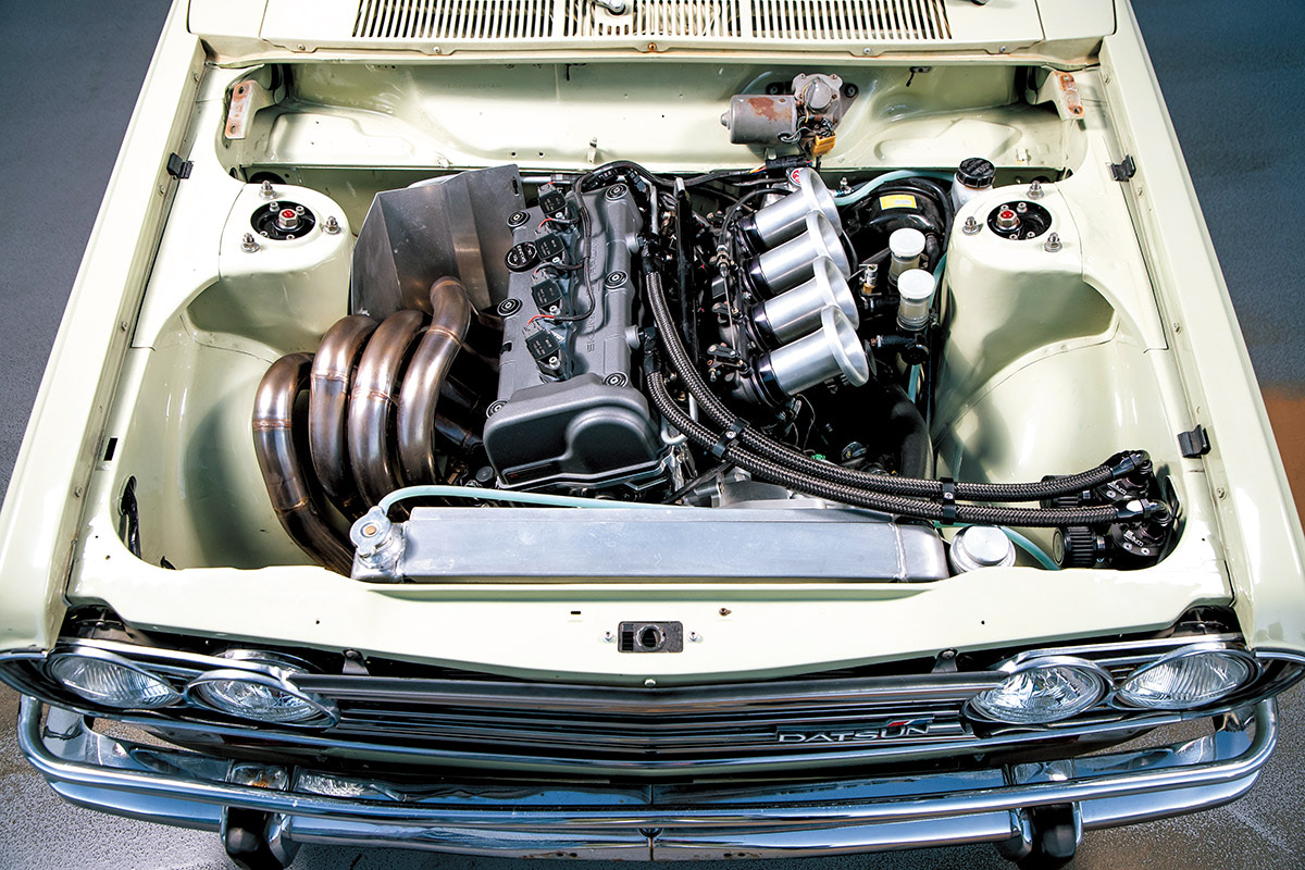 日本初!?】510にK24を積みなされ〜！ K24を縦置きしたエンジン