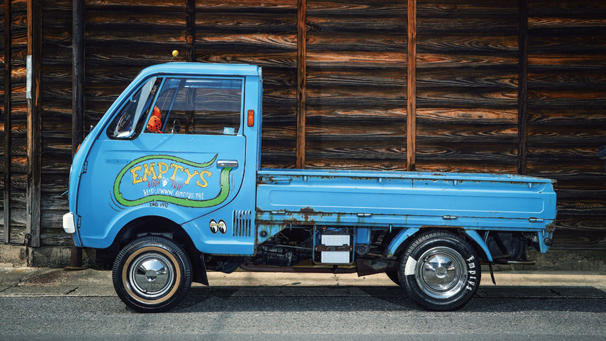 ラットフィンク  CUSTOM CAN 2012年製 ベッドにはラットフィンクがズドン!!】実は前アゲのギャッサー風