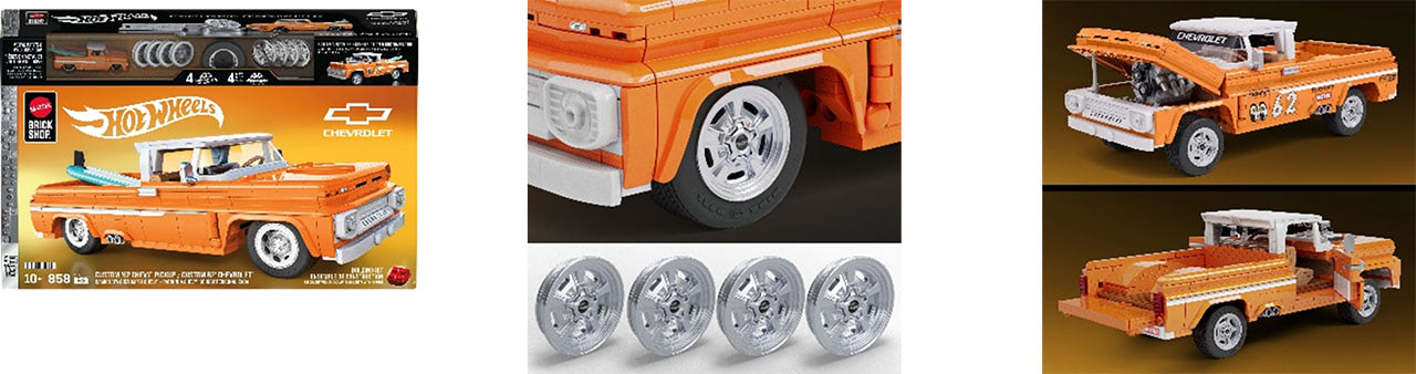 新品　ホットウィール マテル ビルディングセット 62 シボレー ピックアップ 新品 ホットウィール マテル ビルディングセット 62 シボレー