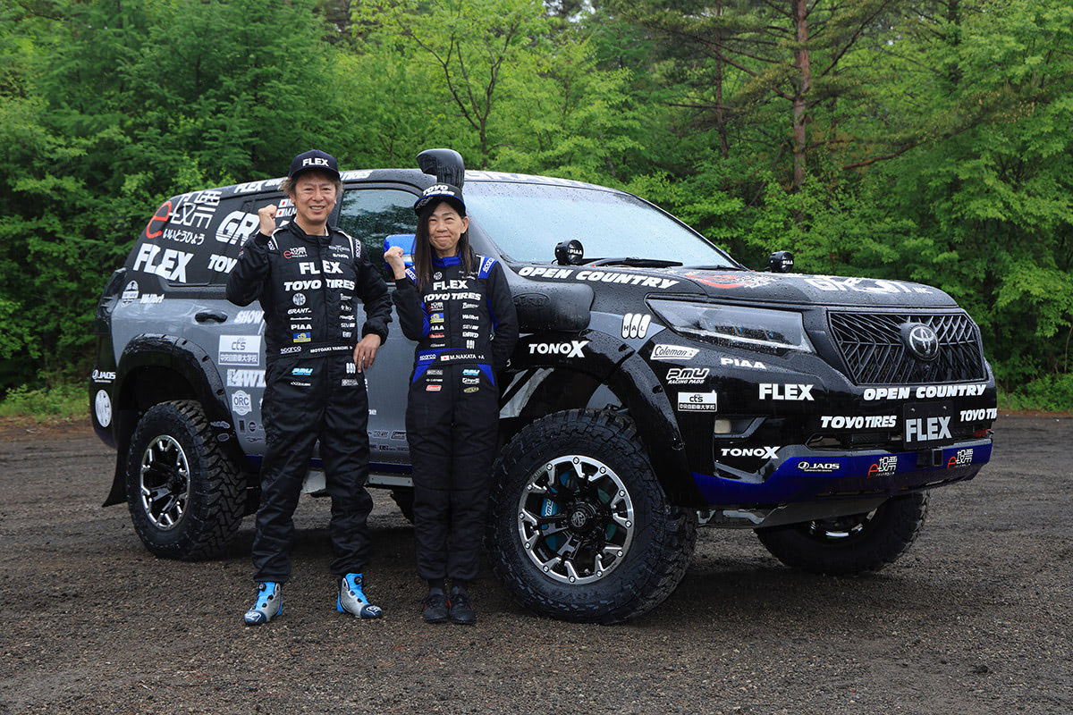 哀川翔 翔さんとのお写真📸 アジアクロスカントリーラリー2025、本日