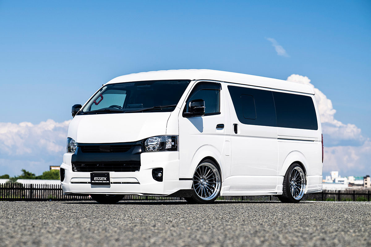 ハイエース200系ナローワイドサイドステップフリッパー全年式対応 200