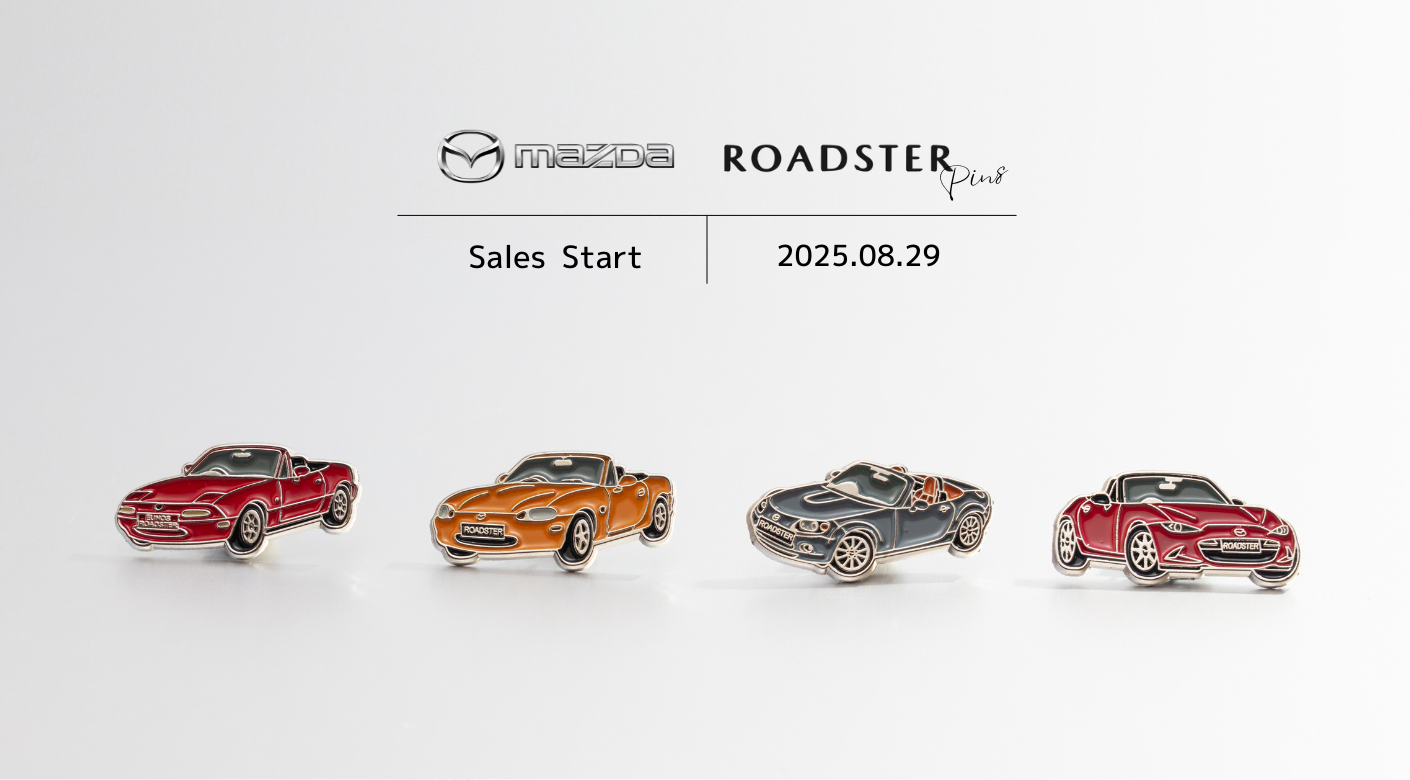 【非売品】MAZDA100周年記念ピンバッチ&ブランドブック マツダ - MAZDA マツダ 100周年記念バッジ（非売品）の通販 by