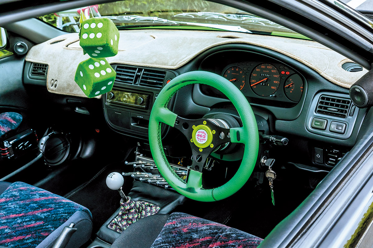 チェーンステアリング　ローライダー　ローライダーコンパクト　　EFシビック チェーンステアリング ローライダー ローライダーコンパクト EF