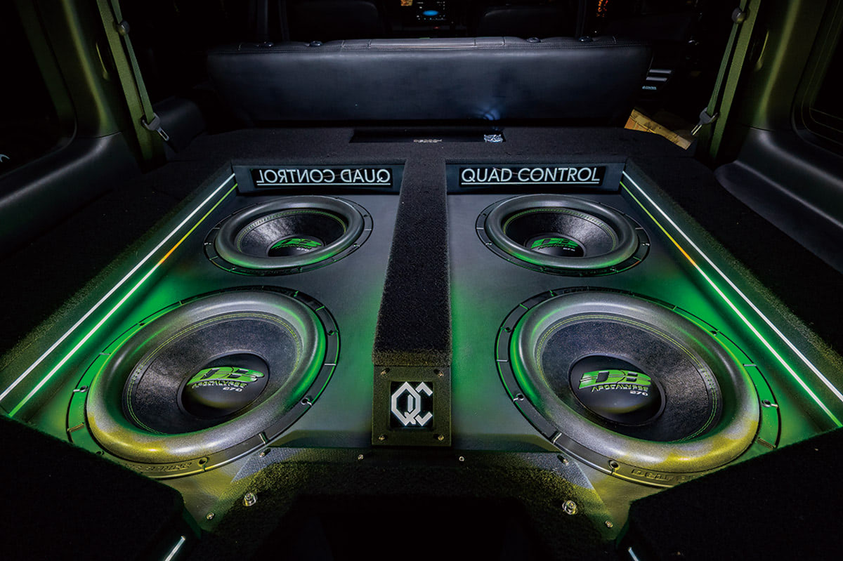 内向きも外向きも!!】主要ユニットは音圧重視でダイコックを使用