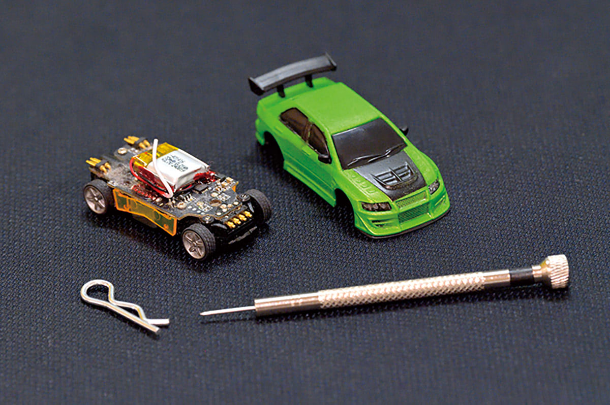 1/76（6cm）の極小RCカーが疾走!!】大人も子どもも楽しめる☆ 「ターボ