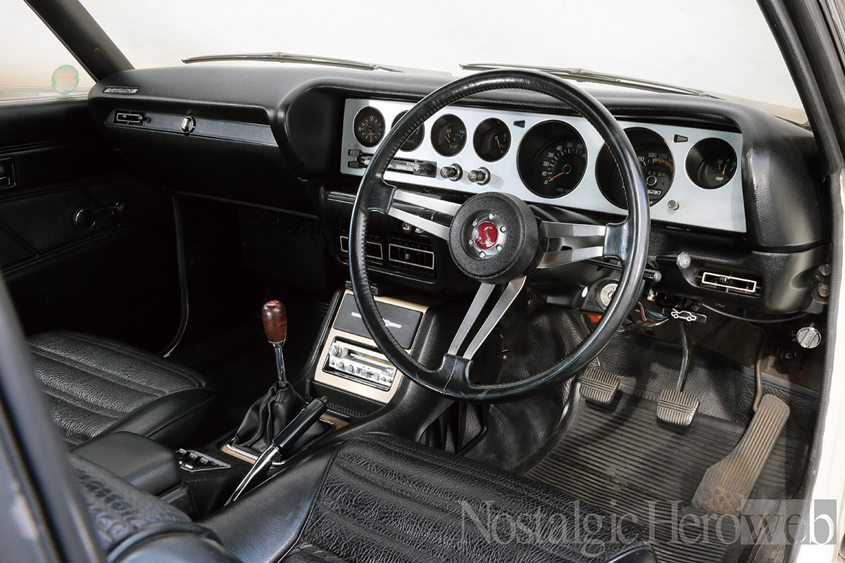 スカイライン　ケンメリ　gtr ガラスインテリア 一番いいケンメリGT-Rを！」 豪華装備を揃えて維持されていた、希少な