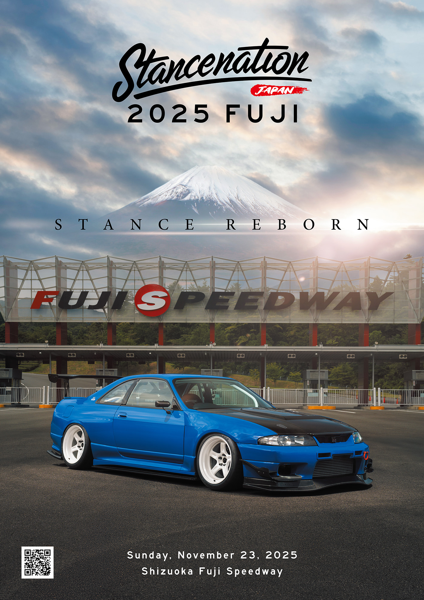 STANCENATION JAPAN 2025 OSAKA Stance mag. エントリーカー写真