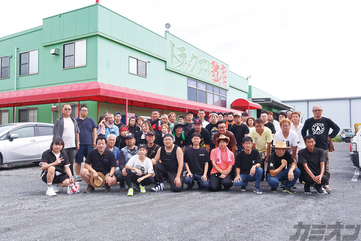 デコトライベントリポート トラックアート歌麿 軽トラック野郎