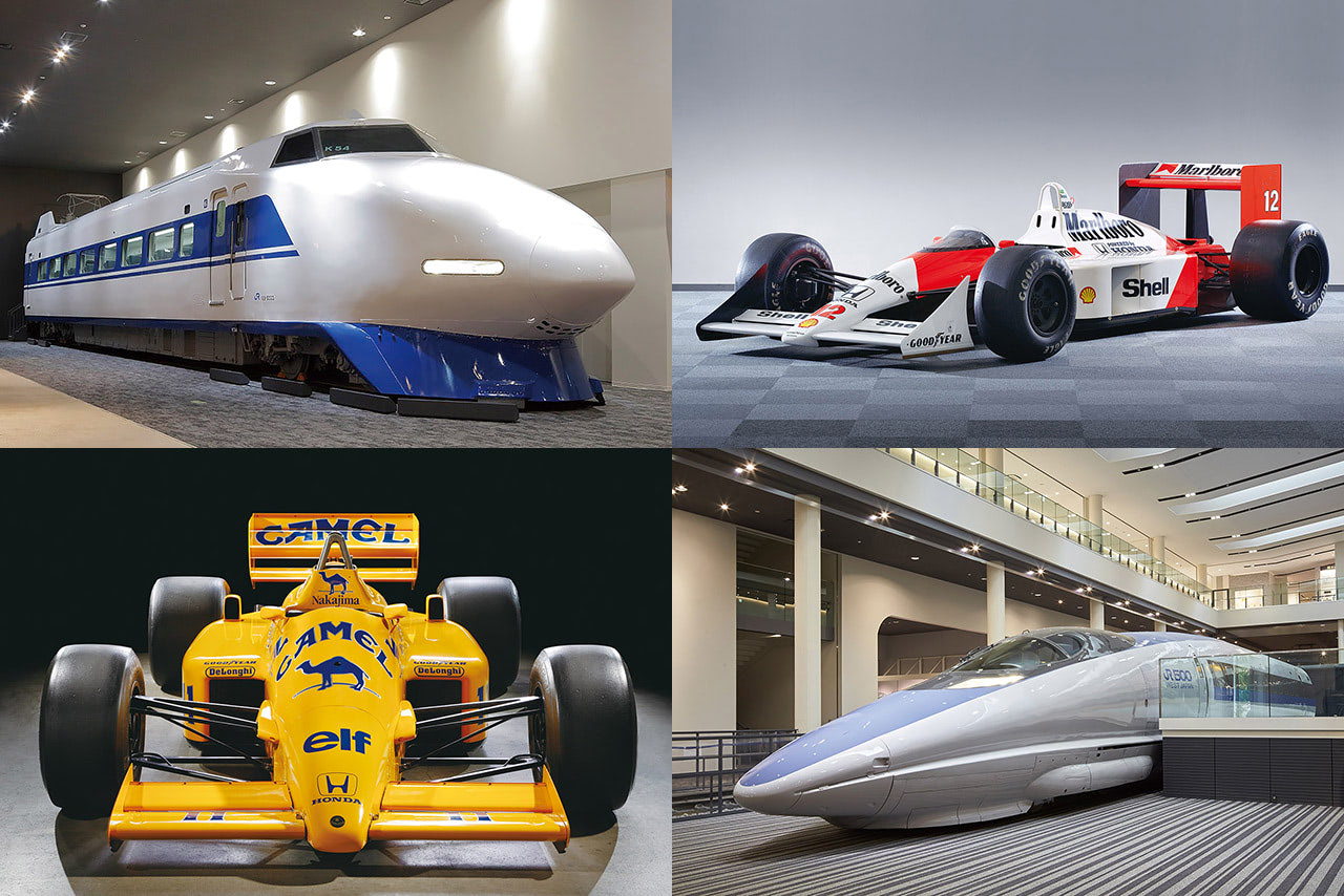 10月23日（木）～12月21日（日）】Honda F1マシンと鉄道車両が並列展示 