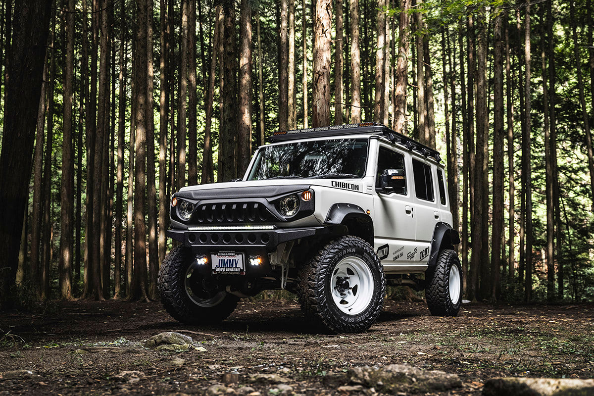 ジムニーノマド最速カスタマイズ！】スチールバンパー風エアロでノマド