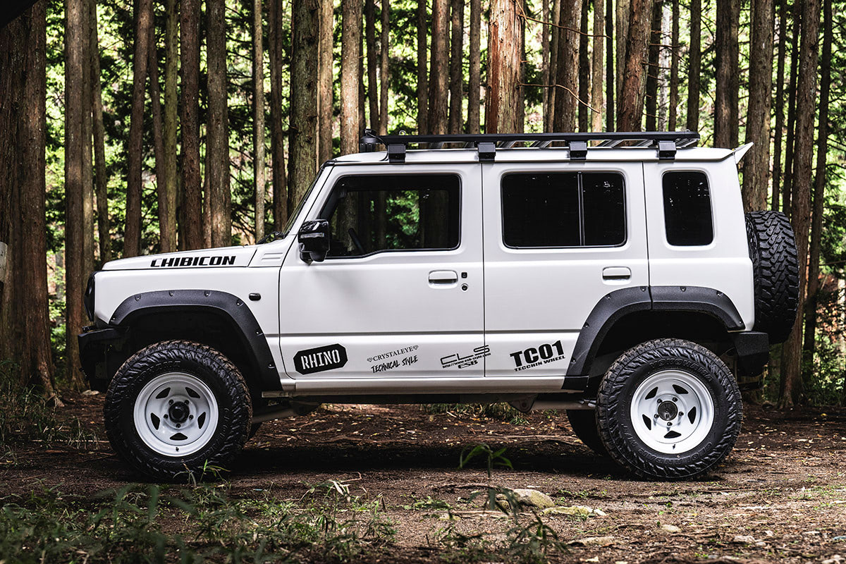 ジムニー 加工鉄チン+ 245/75r16 ジムニー 加工鉄チン+ 245/75r16