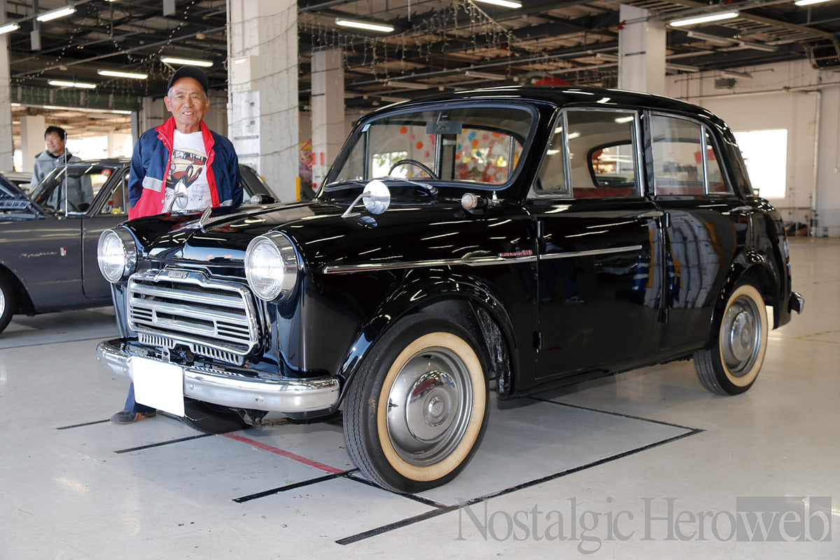 ダットサン・プリンスの名車披露会と気軽で身近なモータースポーツが