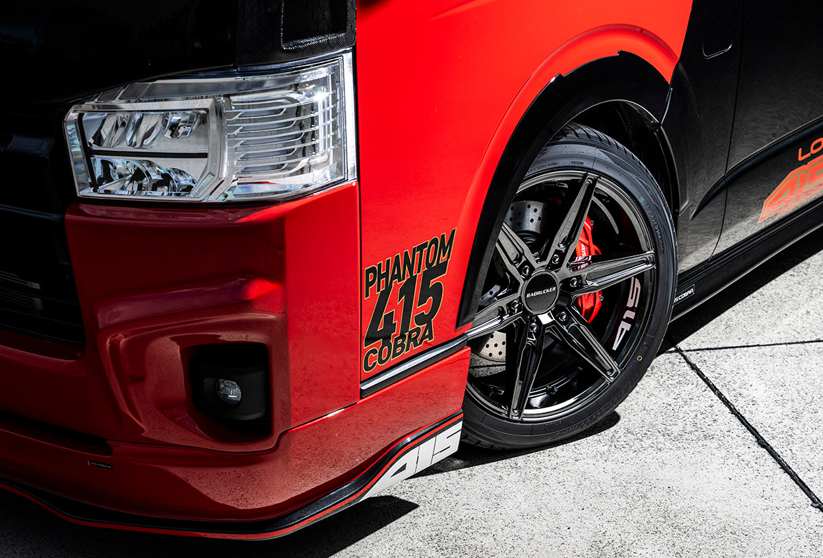 新型ハイエースに履かせたい415コブラの最新ホイール | カスタムCAR 