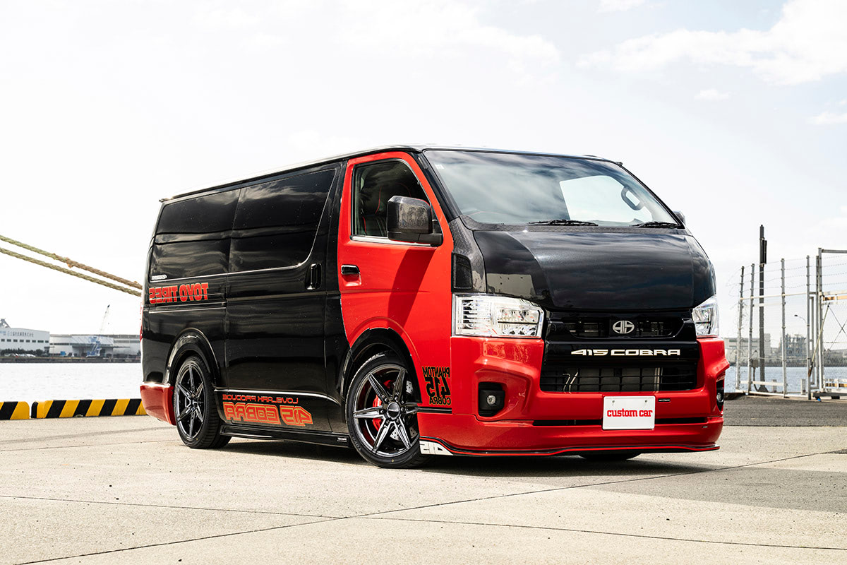 新型ハイエースに履かせたい415コブラの最新ホイール | カスタムCAR