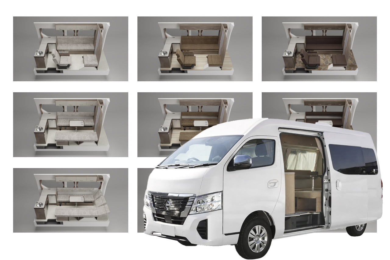 270通り！ どれも税込み660万円】 組み合わせが選べる新型バンコン