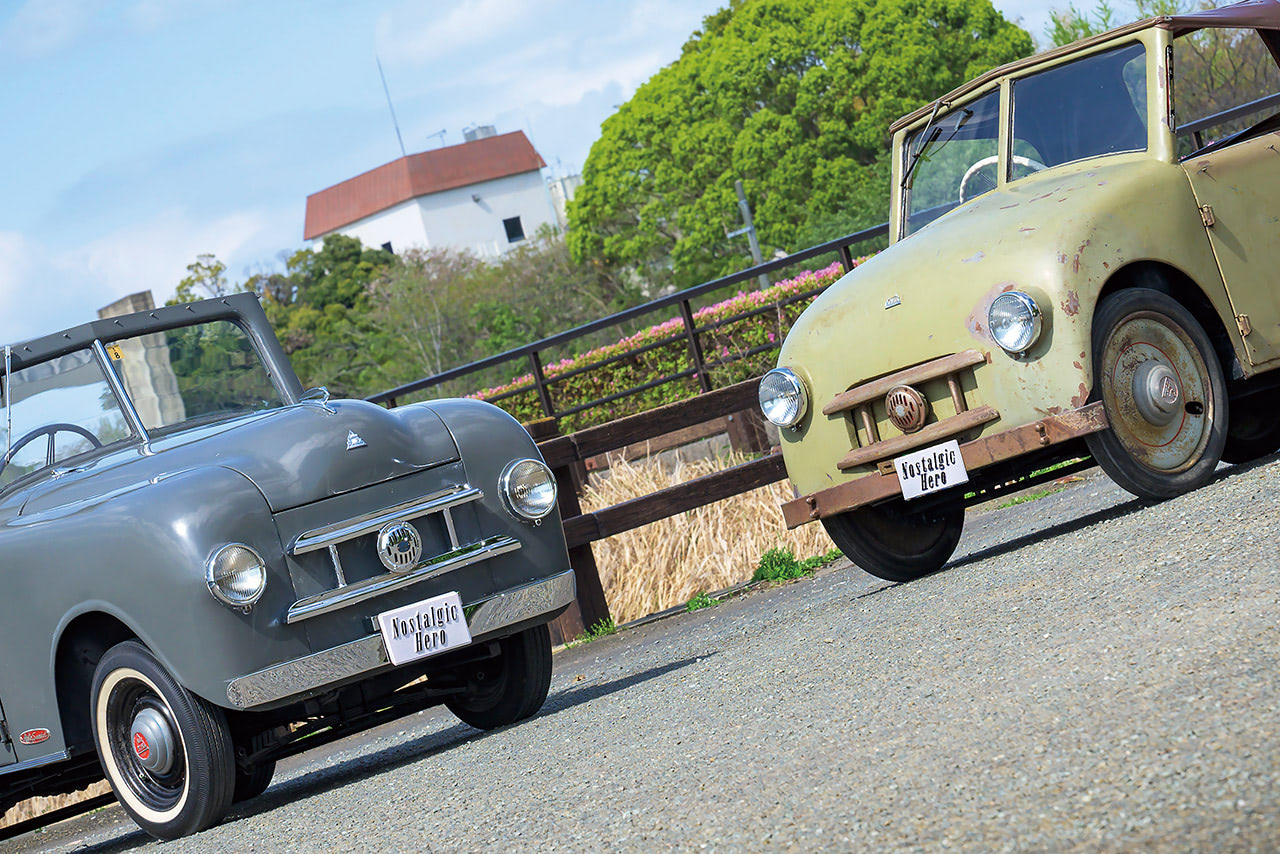 日本で2台だけの生存車両」最初に登場した4輪軽自動車｜N2d 2023に