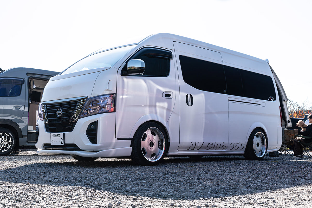 200台オーバーが集結! 日本一の日産キャラバンユーザーオフ会に潜入 