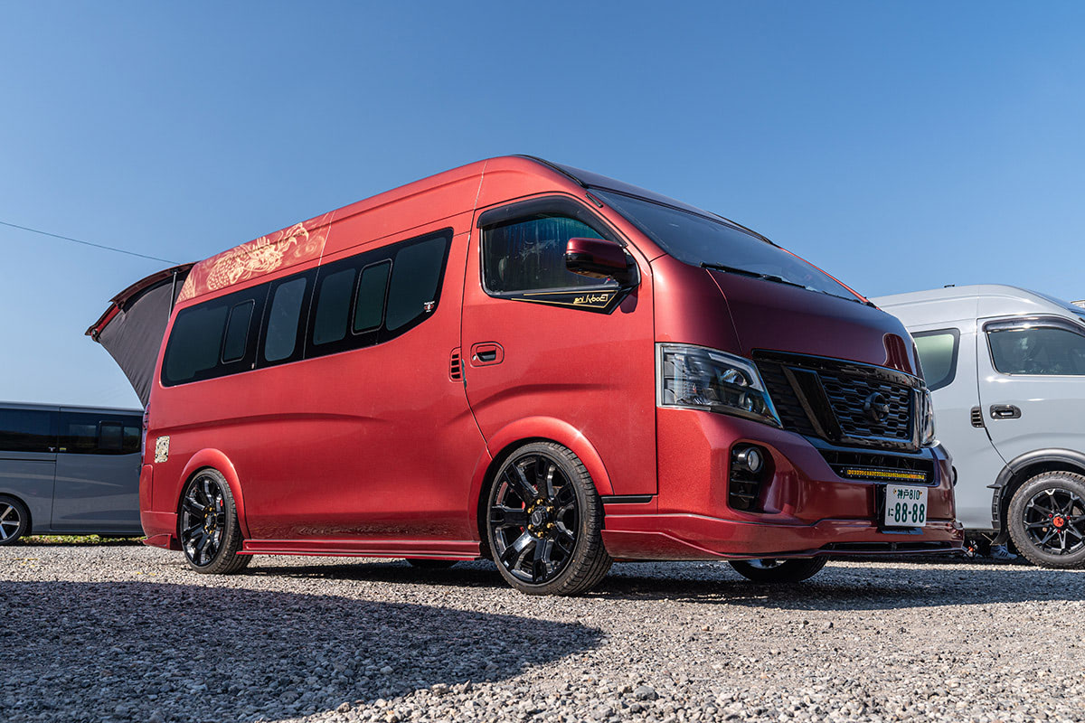 200台オーバーが集結! 日本一の日産キャラバンユーザーオフ会に潜入 