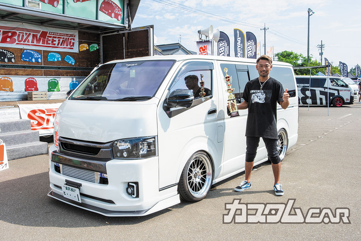 全長6.1m 超×全幅2m 超×全高2.7mという巨大なボディの1台も！」初開催 