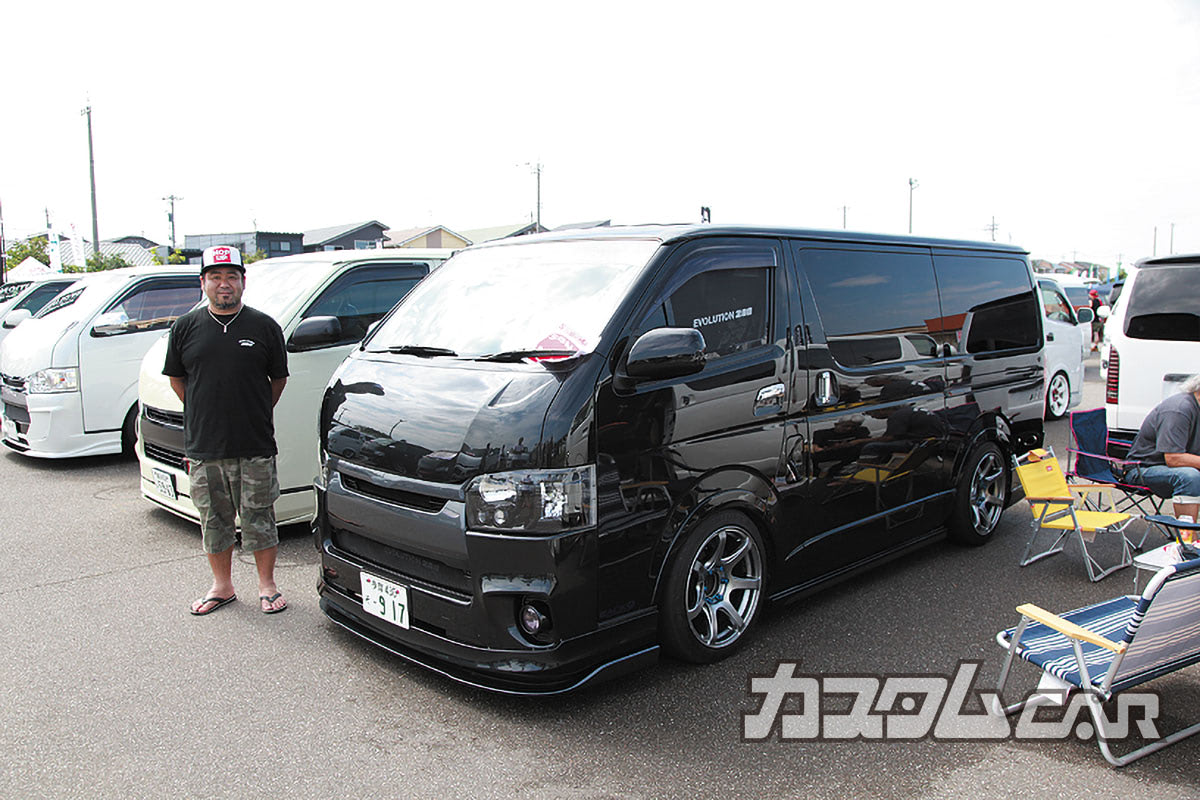 全長6.1m 超×全幅2m 超×全高2.7mという巨大なボディの1台も！」初開催 