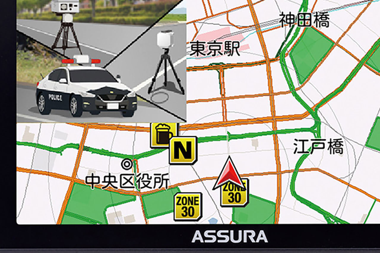 レーダー　車　オービス感知機 進化するオービス vs 探知機」セルスター最新モデルが新周波数帯に対応