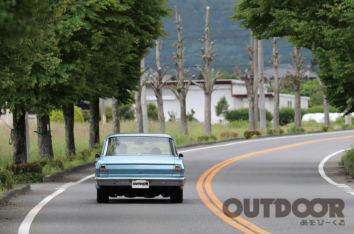 1964年式シェビーⅡで気ままに巡る！アウトドアの達人・田中ケンさんが