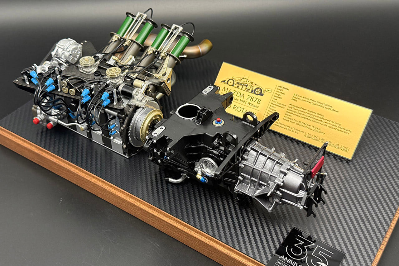 マツダ787Bのパワートレーンがモデル化！】奇跡の発掘パーツ