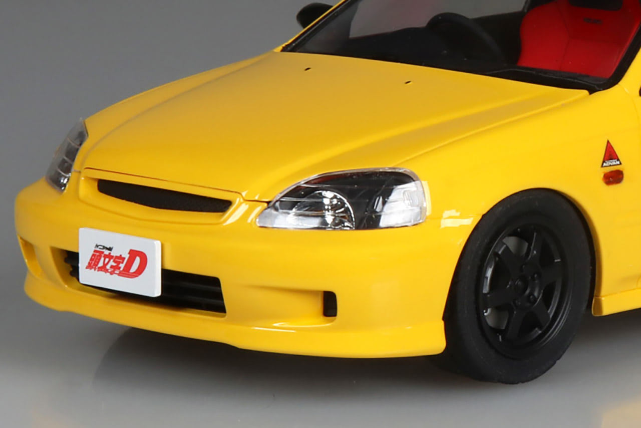 東堂塾のエース「二宮大輝」のEK9シビック タイプRを再現！ アオシマの