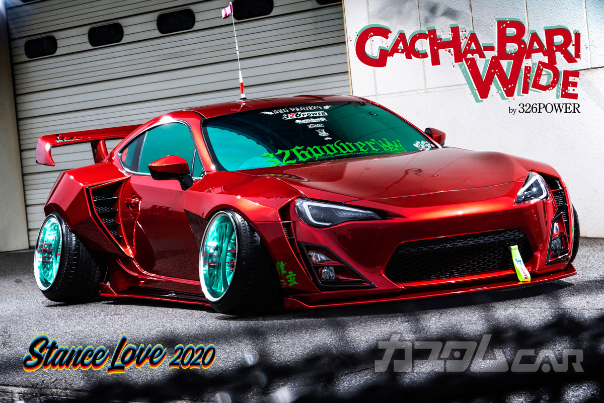 BST カスタム宣伝カー 4台セット 全幅2200mm超え！ 4tトラック並みの爆ワイドな86】326POWERの過激