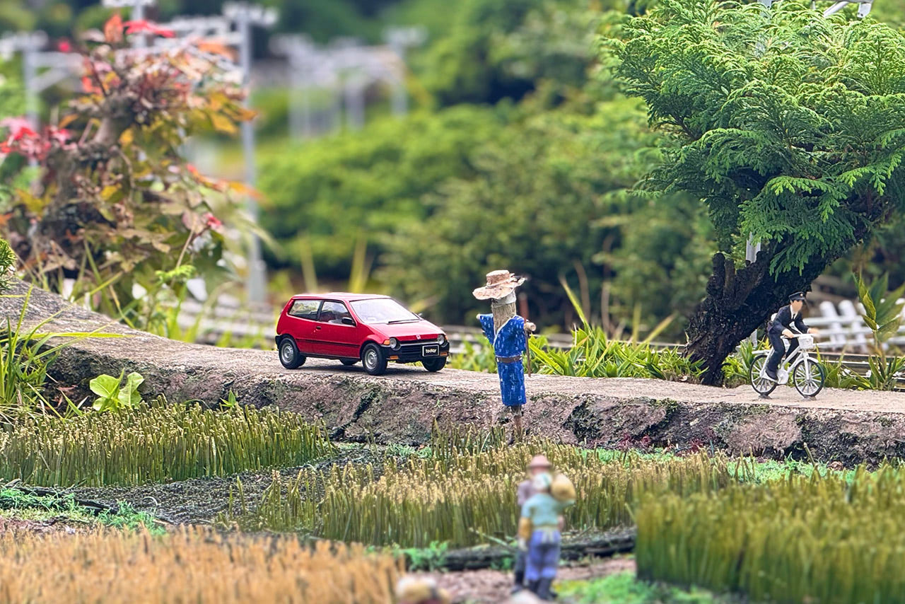 1／25の街並みに1／24愛車を置ける!?】東武ワールドスクウェアの