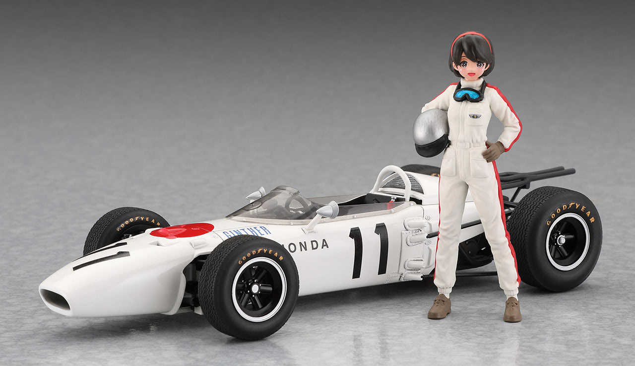 1965年メキシコGP優勝車が美少女フィギュアと融合！ ハセガワから1／24