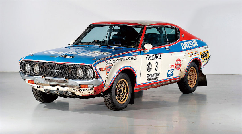 オレリー 1977｜サザンクロス・ラリーで圧勝した日産｜日産 バイオレット 710